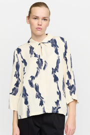 SRGinny Blouse SR225-701 |  Abstract Flower | Bluse fra Soft Rebels