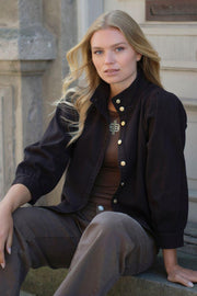 Figga Blouse 2810 | Coffee | Bluse fra Prepair