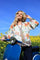 Art Blouse | Warm Orange | Bluse fra Black Colour