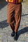 Beverly Barrel Pant | Camel | Bukser fra Black Colour