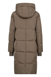 Nova Square Down Coat | Brindle | Jakke fra Mos Mosh