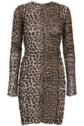 Mesh LS Wrinkle Dress | Lux Leo | Kleid von Liberté 
