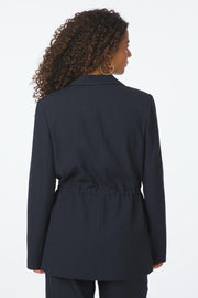 Jemmie Melange Blazer | Navy | Blazer fra Neo Noir