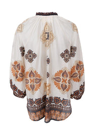Hayley Blouse | Creme | Bluse fra Black Colour