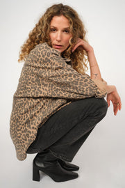 Emme Leo Shirt | Leopard Print | Skjorte fra Mos Mosh