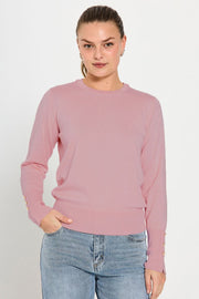 Katie Pullover 205413 | Pale Mauve | Strik fra Freequent