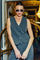 Widy Waistcoat 207140 | Dark Grey Mel W Star Off-White | Jakke fra Freequent