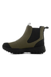 Magda Track Waterproof WL904 | Dark Olive | Rubber Boots fra Woden