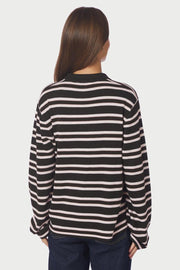 Mala Polo Knit Blouse | Dark Brown | Strik fra Neo Noir