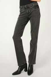 Carla Naomi Deluxe Jeans 32' | Grey | Jeans fra Mos Mosh