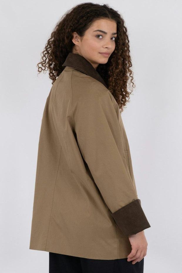 Anastacia Cord Jacket | Khaki | Jakke fra Neo Noir