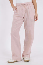 Sonar Linen Pants | Rose Smoke | Bukser fra Neo Noir