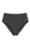 Amber High-Waisted Bikini Bottoms | Black