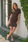 Elise Knit Dress | Brown | Strik fra Neo Noir