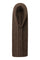 Gina Balaclava Knit | Dark Brown | Hue fra Co'couture