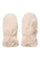 Penza Fur Mitten | Bone | Handsker fra Co'couture