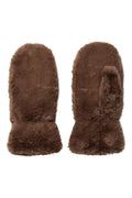 Penza Fur Mitten | Mocca | Handsker fra Co'couture