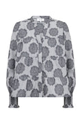 Unnati 1 | 6950C Baritone Blue Combi | Bluse fra Levete Room