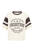 Confident Box Tee | Chocolate Plum | T-Shirt fra Co'couture
