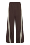 Alini Double Panel Pant | Dark Brown | Bukser fra Co'couture