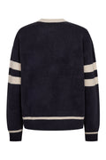 Row Coco Logo Knit | Navy | Strik fra Co'couture