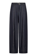 Terry Barrel Pant | Navy Denim | Bukser fra Co'couture