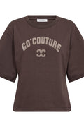 43013 Zengacc Tee O Neck 500108 | Dark Brown | Co'couture