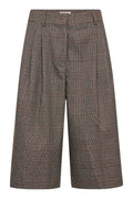 Veya Check Bermuda | Brown | Shorts fra Co'couture