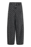 Derri Dot Jeans | Mid Grey | Jeans fra Co'couture