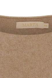 Dagmar Knit | Camel | Strik fra Marta du Chateau