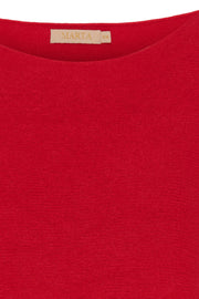Dagmar Knit | Red 2057 | Strik fra Marta du Chateau