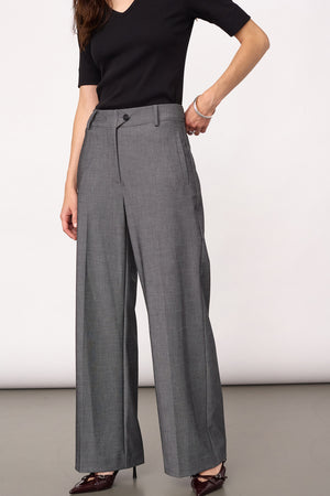 Jackycc Wide Pant 500292 | Mid Grey | Co'couture