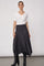 Eloracc Check Asym Skirt 500309 | Dark Grey | Co'couture
