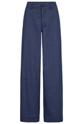 Daxtercc Check Pant 500317 | New Blue | Co'couture