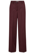 Terrycc Pant 500365 | Wine Red | Co'couture