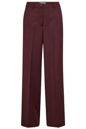 Terrycc Pant 500365 | Wine Red | Co'couture