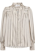 Hellycc Stripe V Shirt 500369 | Offwhite | Co'couture