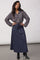 Lunacc New Pocket Pleat Skirt 500389 | Navy | Co'couture