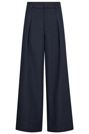 Lunacc Pleat Pant 500391 | Navy | Co'couture