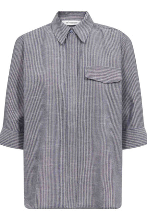 Jihocc Shirt | Navy | Skjorte fra Co'couture