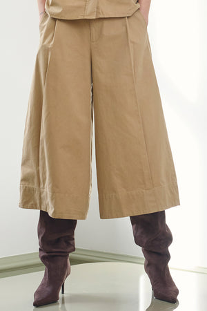 Evelyncc Culotte Pant | Sand | Shorts fra Co'couture