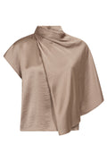 Iduncc Cape Ss Blouse | Walnut