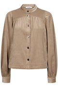 Daisycc Cord Shirt 500586 | Walnut | Co'couture