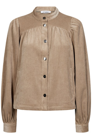 Daisycc Cord Shirt 500586 | Walnut | Co'couture