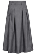 Lyviacc Pleat Pin Skirt 500587 | Mid Grey | Co'couture