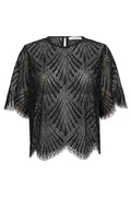 Leticc Lace Blouse | Black