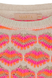 Alexandrine Knit | Fuxia | Strik fra Marta du Chateau