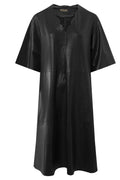 Rikke DEP Dress 51032 | Læder kjole fra Depeche