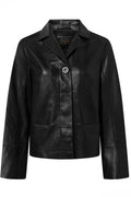 Manna DEP Jacket 51072 | Læder jakke fra Depeche – nedsat