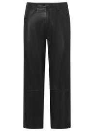 Bindy DEP HW Pant 7/8 51176 | Læder bukser fra Depeche